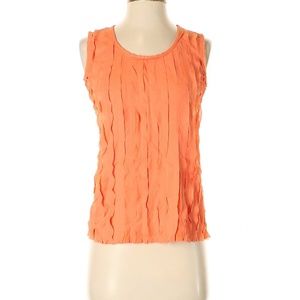 Orange Ann Taylor Sleeveless Top Size S